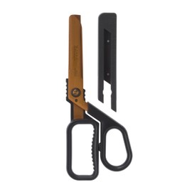 Raymay Fujii SH1358N ZACCC ZAC Titanium Coated Blade Dark Clay Scissors