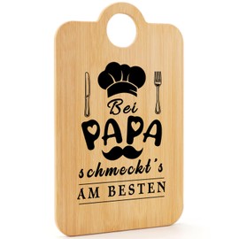 CadeauJoie Dad Gift Birthday, UV Printed Bamboo Chopping Board, Gifts for Dad from Daughter Son, Father's Day Gift, Birthday Gifts, Christmas Gifts for Dad