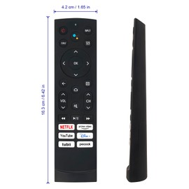 ALLIMITY Remote Control Compatible with Hisense QLED TV ERF3A90 75U6K 65U6K 75U7G 65U7G 55U7G 55U8H 65U8H 55A76K 55U6K 75U8H 75A76K