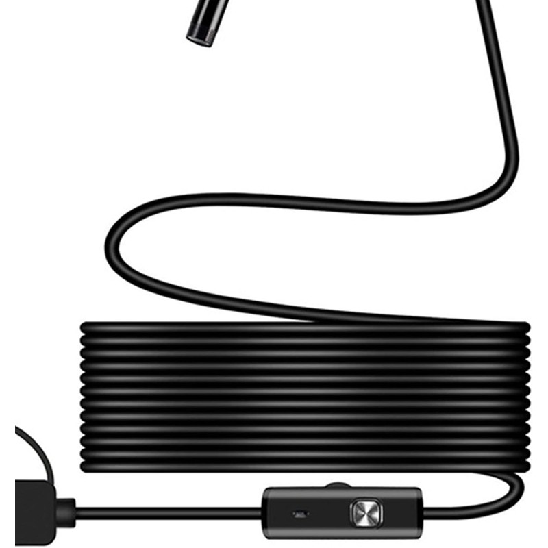 Naroote Camara Endoscopica, 5 m Endoscopio USB Otoscopio Digital con