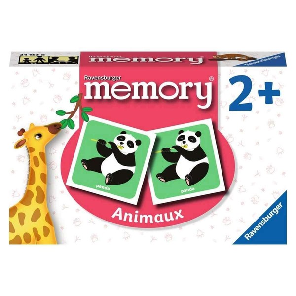 Ravensburger - Educational game - memory® - animals - a first educational game combining observation, association and memorisation - from 2 years - 24153