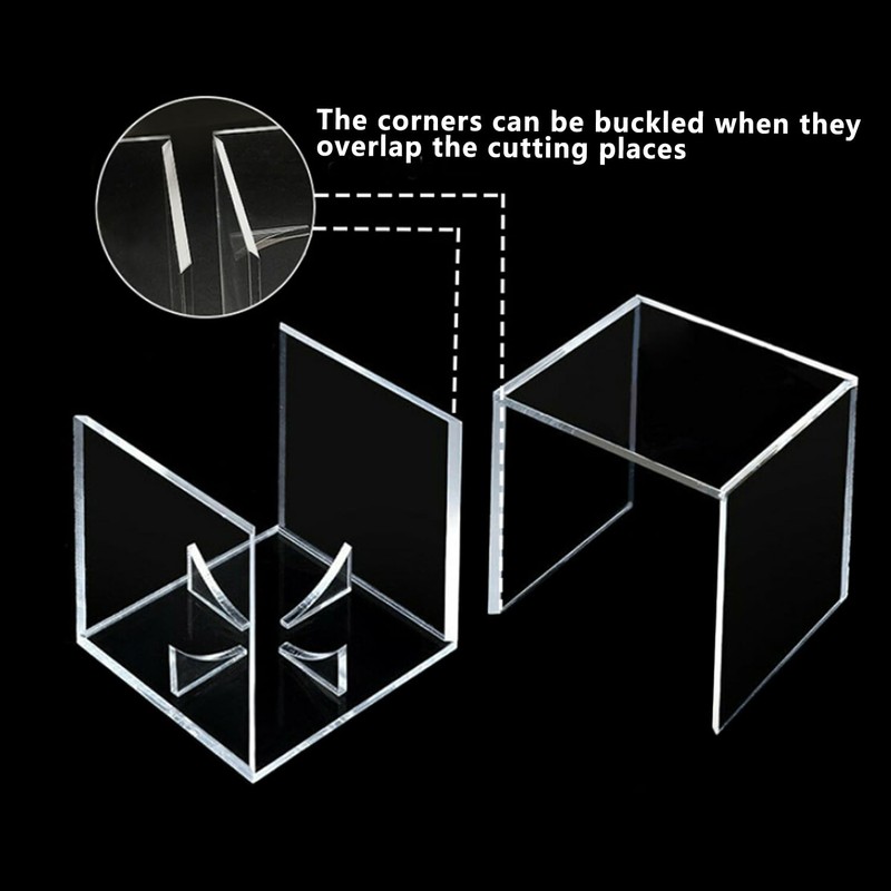 Acrylic Baseball Case for Display, UV Protected Baseball Display Cube,