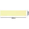 SPARES2GO Universal Anti-Condensation Moisture Absorbing Strip for Dishwasher (60cm)
