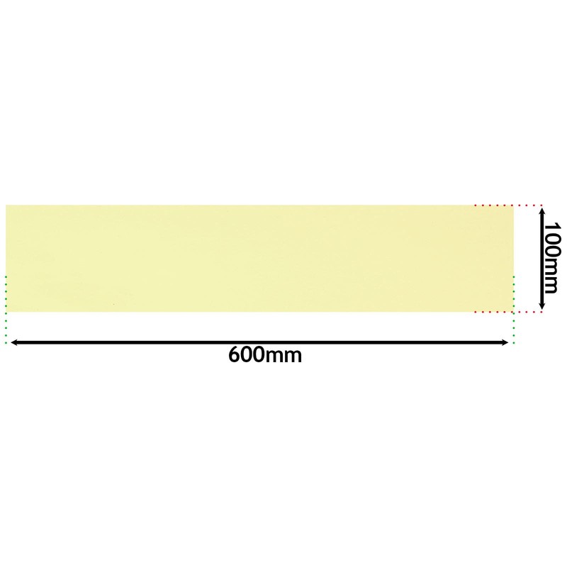 SPARES2GO Universal Anti-Condensation Moisture Absorbing Strip for Dishwasher (60cm)