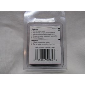 Lincoln  LINCOLN PRODUCTS  300222 3/8L Flat Neoprene Washer 11/16 OD Pack of 25pcs.