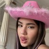 Sh* Sombrero Vaquero Moda Plumas Cowboy Gorra Mujer Ss/ .
