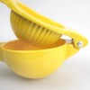 Zulay Kitchen Yellow Manual Lemon Squeezer Citrus Juicer Lemon Juicer