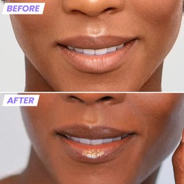 Wonderskin WONDER BLADING Top Gloss - Clear Glitter Lip Gloss, Hydrating and High Shine Finish Lip Makeup (Clear Shine) | Wonderskin