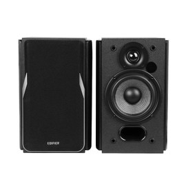 Edifier R1380T Powered Bookshelf Speakers, 2.0 Stereo Active Near Field Monitors, Studio Monitor Speaker, 42 Watts RMS (Black)