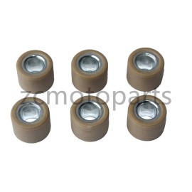 Unbranded Driving Wheel Roller Weight Set 6pcs for GY6 150 150cc ATV Go Kart Scooter Kandi