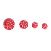 15pcs Complete Polyhedral Dice Set Acrylic D3 to D100 Spherical
