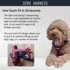 【Hakusan】 Zero Harness,Dog Harness, Padded, Adjustable, No Pull Design, Safety,Japanese