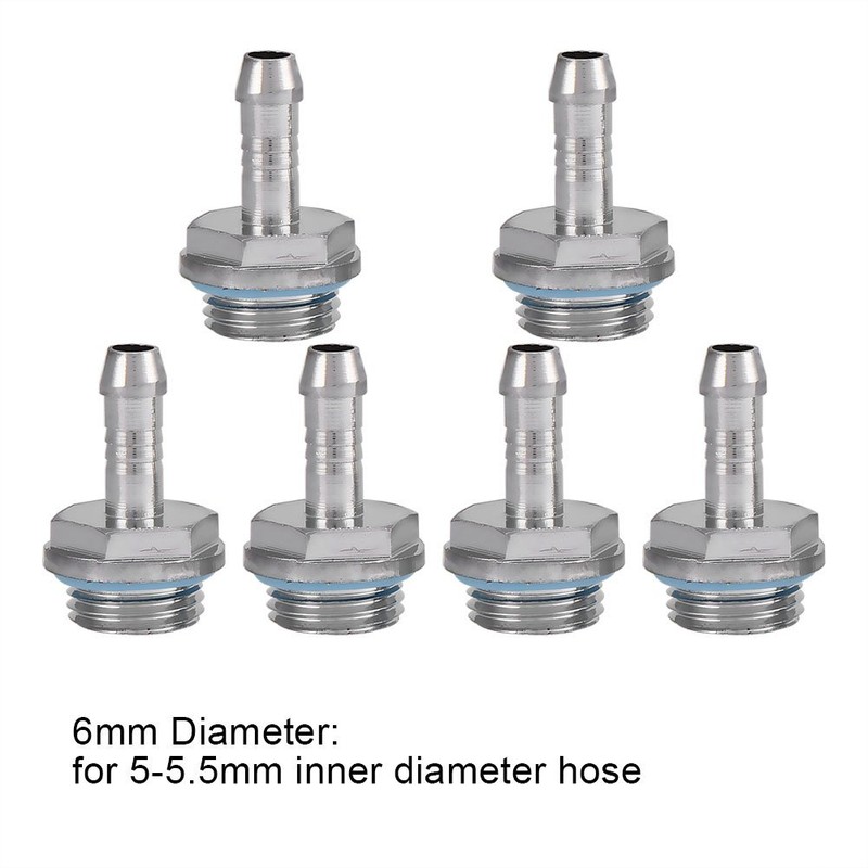 G1/4" Barb Fitting Adapter, Hose Barb to Pipe Fittings Connect