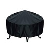 Baogu Cover for round patios, fire pit covers (3XL (148