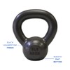 Ader 5lb x 6pcs Premier Kettlebell Set