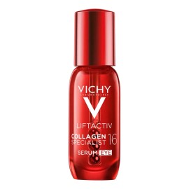 Vichy Liftactiv Collagen Specialist 16 Eye Sérum Contorno de Ojos Anti-Arrugas y Anti-Ojeras Pro-colágeno con Efecto Lifting Visible y Corrección de B