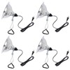 Simple Deluxe Clamp Lamp Light Socket with 8.5 Inch Aluminum
