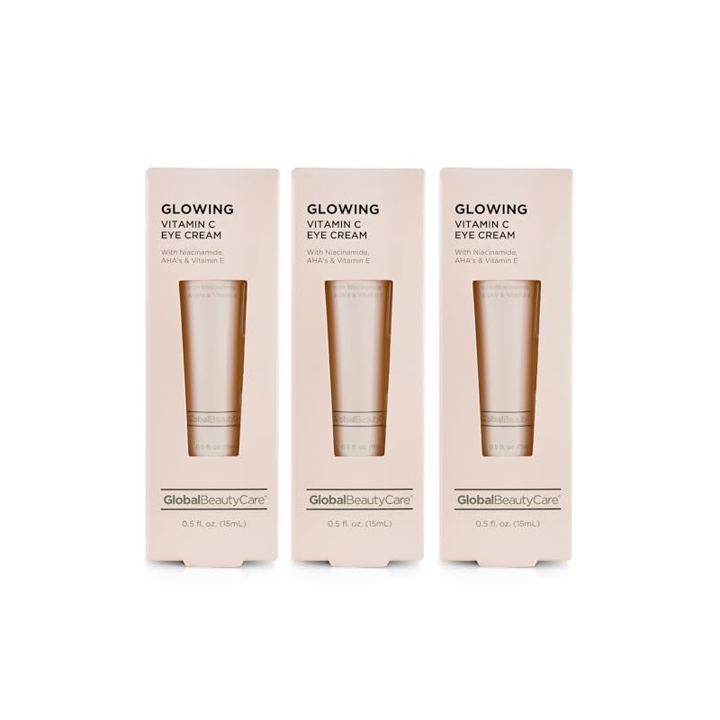 Global Beauty Care Vitamin C Eye Cream – Niacinamide, AHA