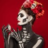 Pintura Facial de Halloween en Barra, Maquillaje Halloween de Cara