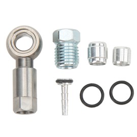 Bike Olive Hose Fittings Kit Stainless Steel Five Wire Body Connector Bike Brake Pad Olive Hose Adapter Accessories for FORMULA R1