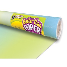 Teacher Created Resources Aqua and Lime Color Wash Better Than Paper Bulletin Board Roll