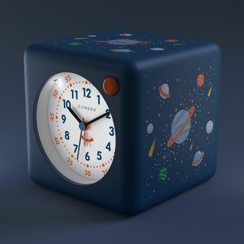 Cander Berlin MNU 1010 A Children's Alarm Clock Silent Light