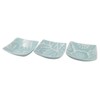 Nishiki Pottery Hasami Ware Hafuri with Small Box, 3 Pieces,