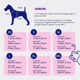 FUAMEY Sweaters for Puppies, Soft Knitted Dog Sweater Cozy Pullovers, Thermal Cold Weather Outwears for Dogs, Warm Winter Turtleneck Doggy Outfits Small Breeds Outdoor, Yorkie, Pomeranian (Red, S)