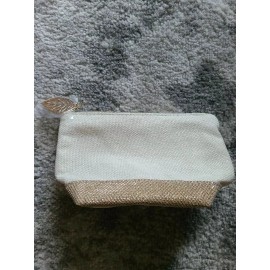 CLARINS makeup bag cosmetic pouch travel toiletry mini