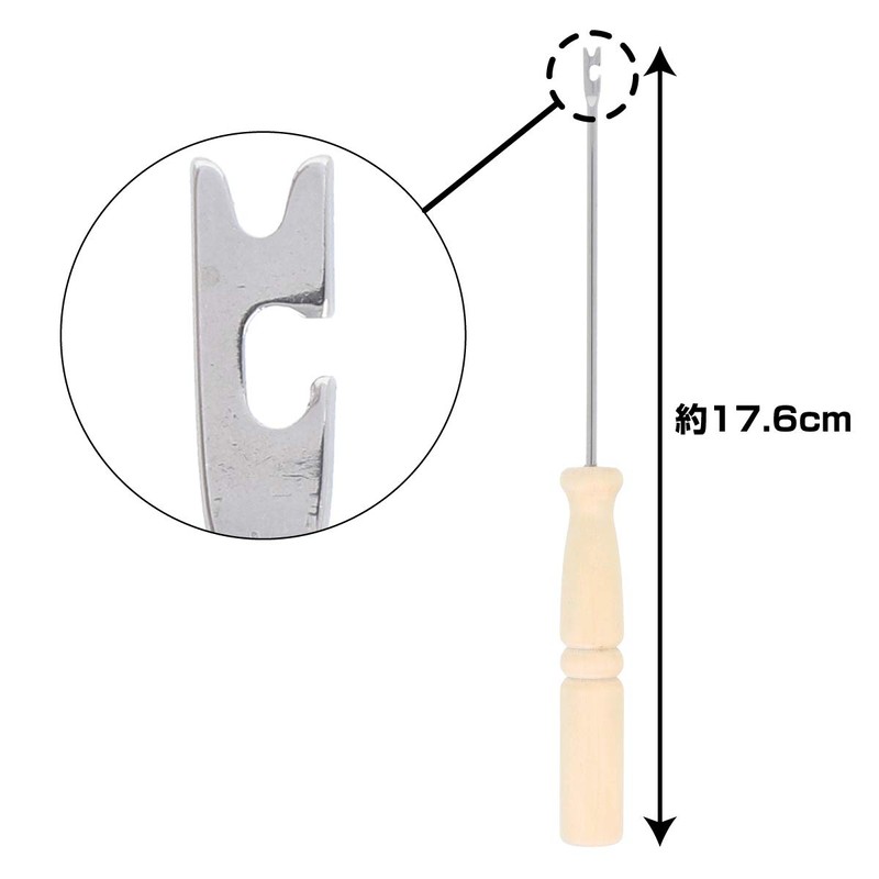 Takamiya H.B concept Stainless Steel Remover with Wooden Handle