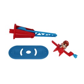 Drunken Louie Extension for Two Plane Play for Looping Louie Game Arm, with 2 Aeroplanes, Tuning Edition (Adapter Plate, 1 Plane, Turquoise)
