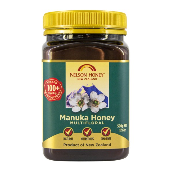 Nelson Honey UK Classic 100+mg Manuka Honey 500 g