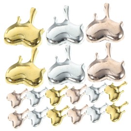 VICASKY 60pcs Heart Nail Charms Durable DIY Manicure Jewelry for Home Salon Use Easy to Install Nail Art Decorations