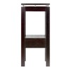 Winsome Wood Linea Accent Table, Espresso
