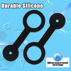 FWUNYVN 4Pcs RV Shower Door Latches Strap, Campers Bathroom Door Latches, RV Accessories for Travel Trailers,Fits Most Shower Doors for Your Campers Trailer Motorhome Wheel