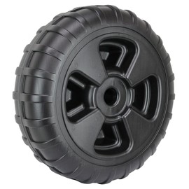 Extreme Max 3005.3729 Heavy-Duty Plastic Roll-In Dock/Boat Lift Wheel - 24", Black
