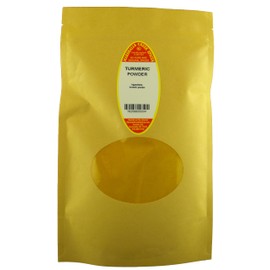 Marshalls Creek Spices Turmeric Powder 16 ounce XL ECO Friendly Kraft Stand-up Pouch