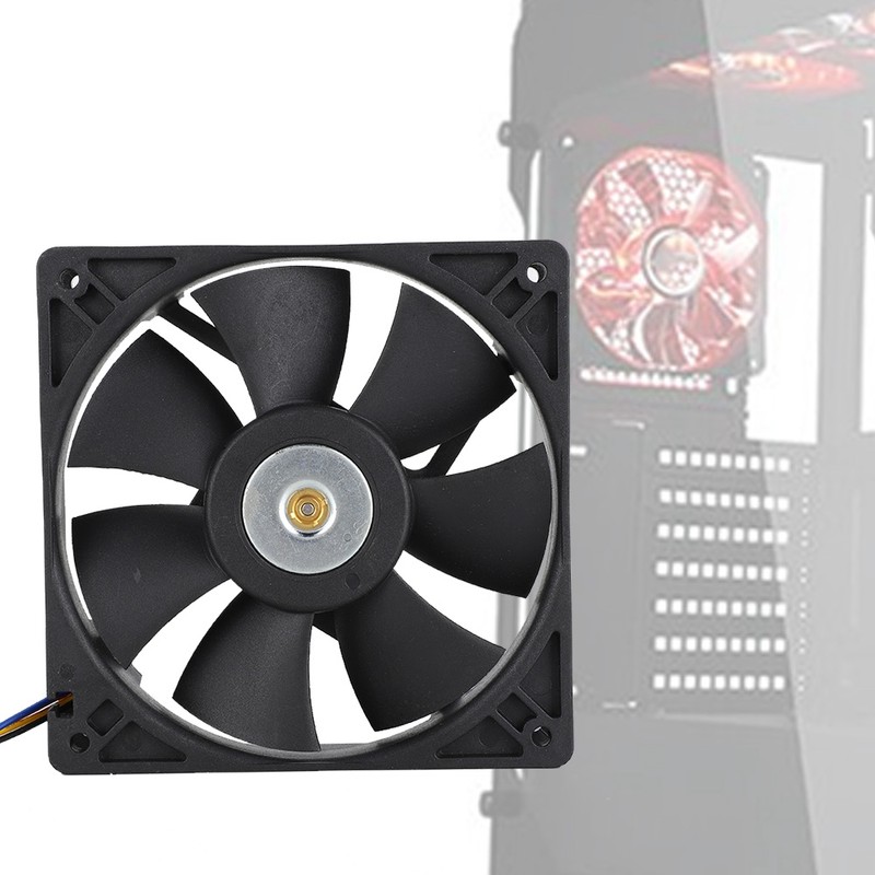 SHLF1212PHE‑15 DC12V 0.8A 12cm 4pin Industrial Cooling Fan 3000 RPM