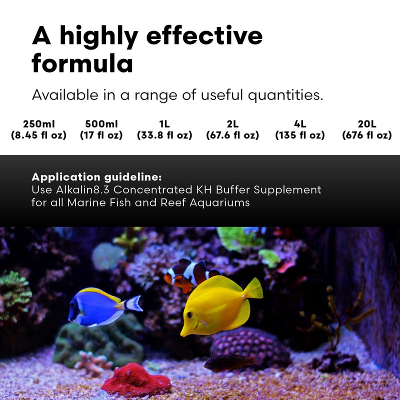 Brightwell Aquatics - Alkalin8.3 Concentrated KH Buffer Supplement - for