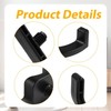 6 Pcs Storage Shed Hooks for Suncast, Black J and