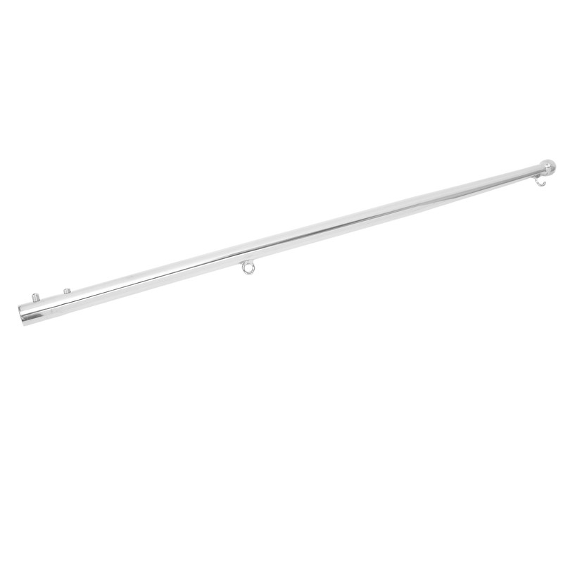 Flag Pole 610mm Stainless Steel Weather Resistant Rustproof Marine Flagpole