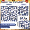 Generic AnyDesign 80Pcs Fall Pumpkin Napkins Chinoiserie Pumpkin Disposable Napkins
