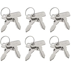 12PCS 1012505 17063-G01 Key Compatible with 2004-Up Club Car Precedent Gas Electric Golf Carts and Club Car DS 1982-Up