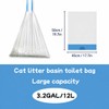 60-Count Liners for Self-Cleaning Cat Litter Boxes, 18 x 20