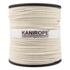 Cotton Rope Cord 4mm 100m Braided Color Natural (Beige)