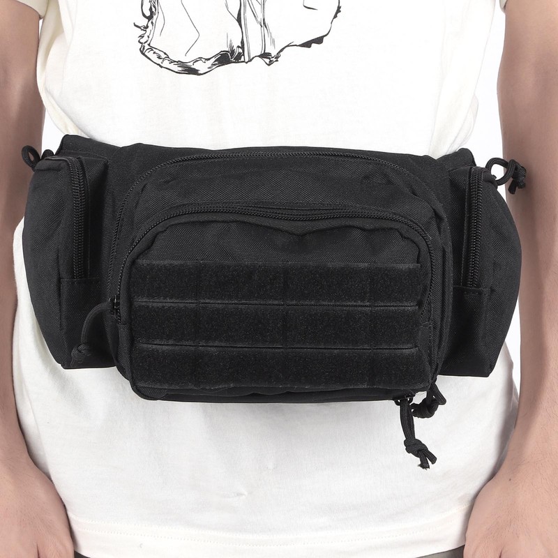 Military Waist Storage Bag 800D Oxford Cloth Material Outdoor Activities