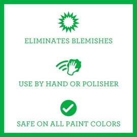 TriNova Scratch Swirl Remover - Best Abrasive Compound car Paint Restoration. Kit Includes Buffer pad Removal Polish in a Complete System. Ultimate Solution Clear Coat Care. 12 fl oz