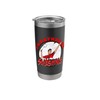 I'd Rather Be Smashing Badminton Player Stainless Steel Insulated Tumbler