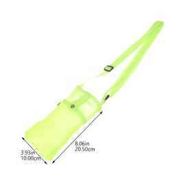 BESPORTBLE Outdoor Water Bottle Carrier Bag Lightweight Wear Resistant Sling for Hiking Camping Travel Versatile Nylon Design for Bottles Fluorescent