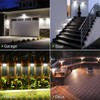 [6 Packs] Solar Motion Lights Outdoor, Ultra Bright Solar Fence